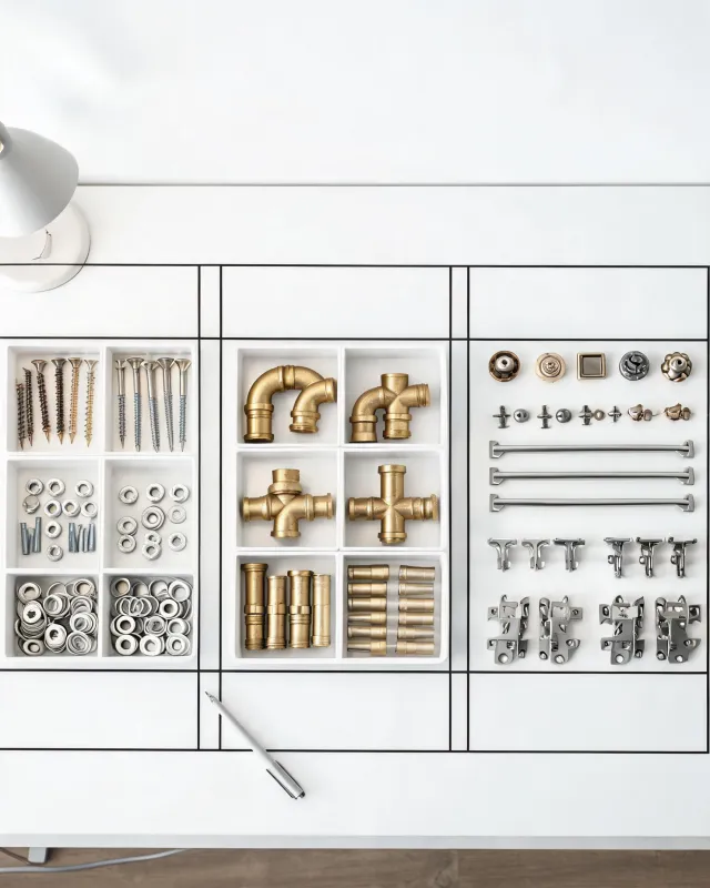 Hardware category review table