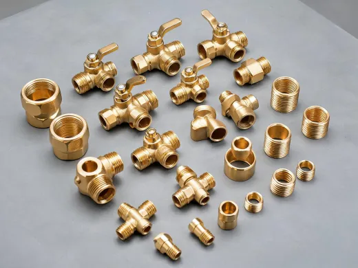 Pipe fittings and valves